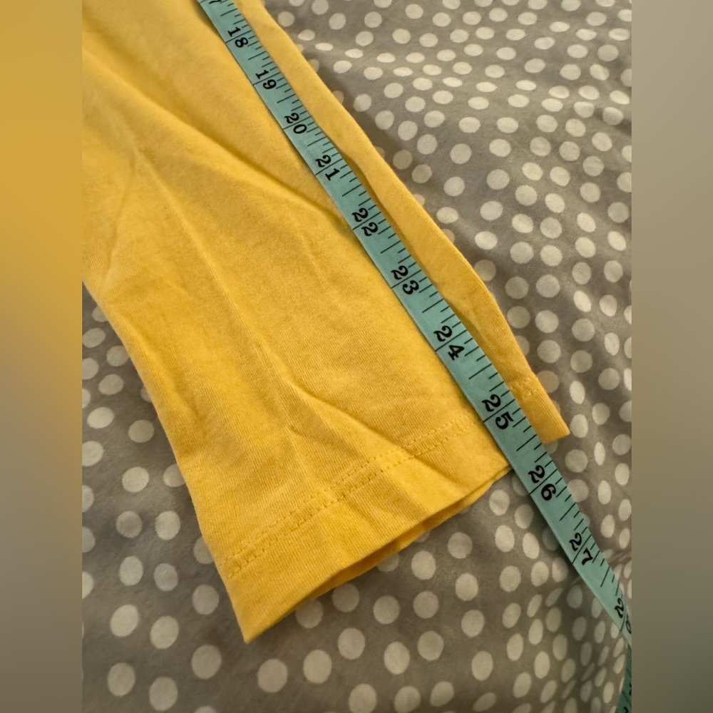 Billy Reid Long-sleeve Pensacola Polo - Yellow - Size Small - Picture 5 of 5